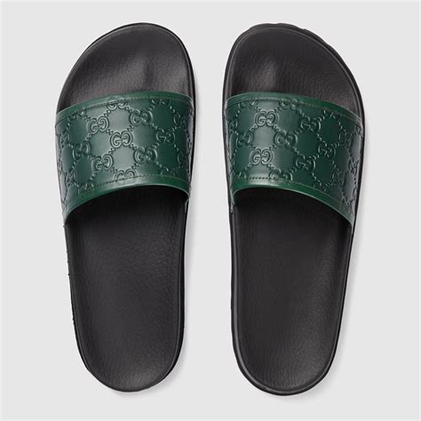 men gucci alides|gucci inspired men's slides.